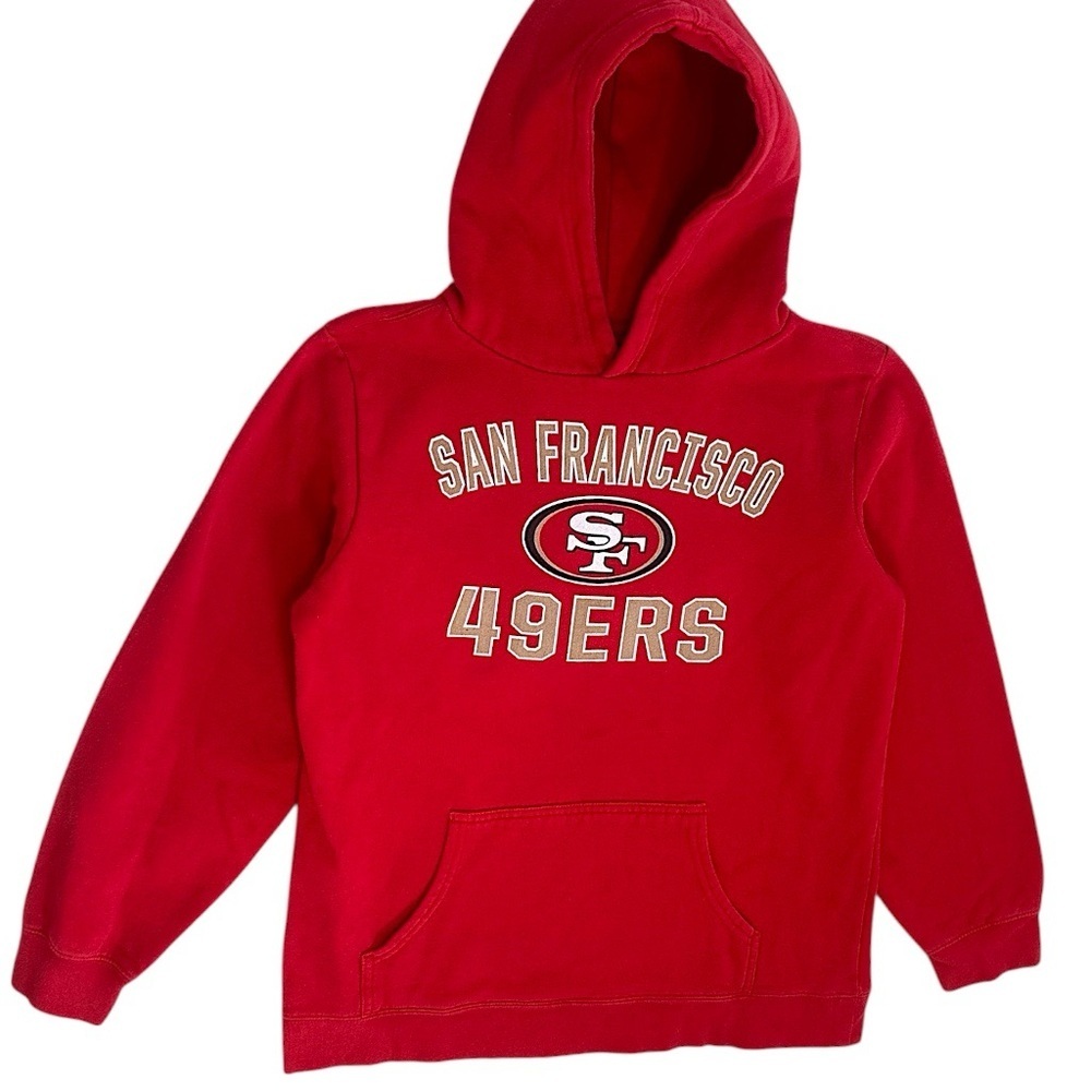 Fanatics San Francisco 49ers Hoodie Sweatshirt Youth Size XL NFL Pullover